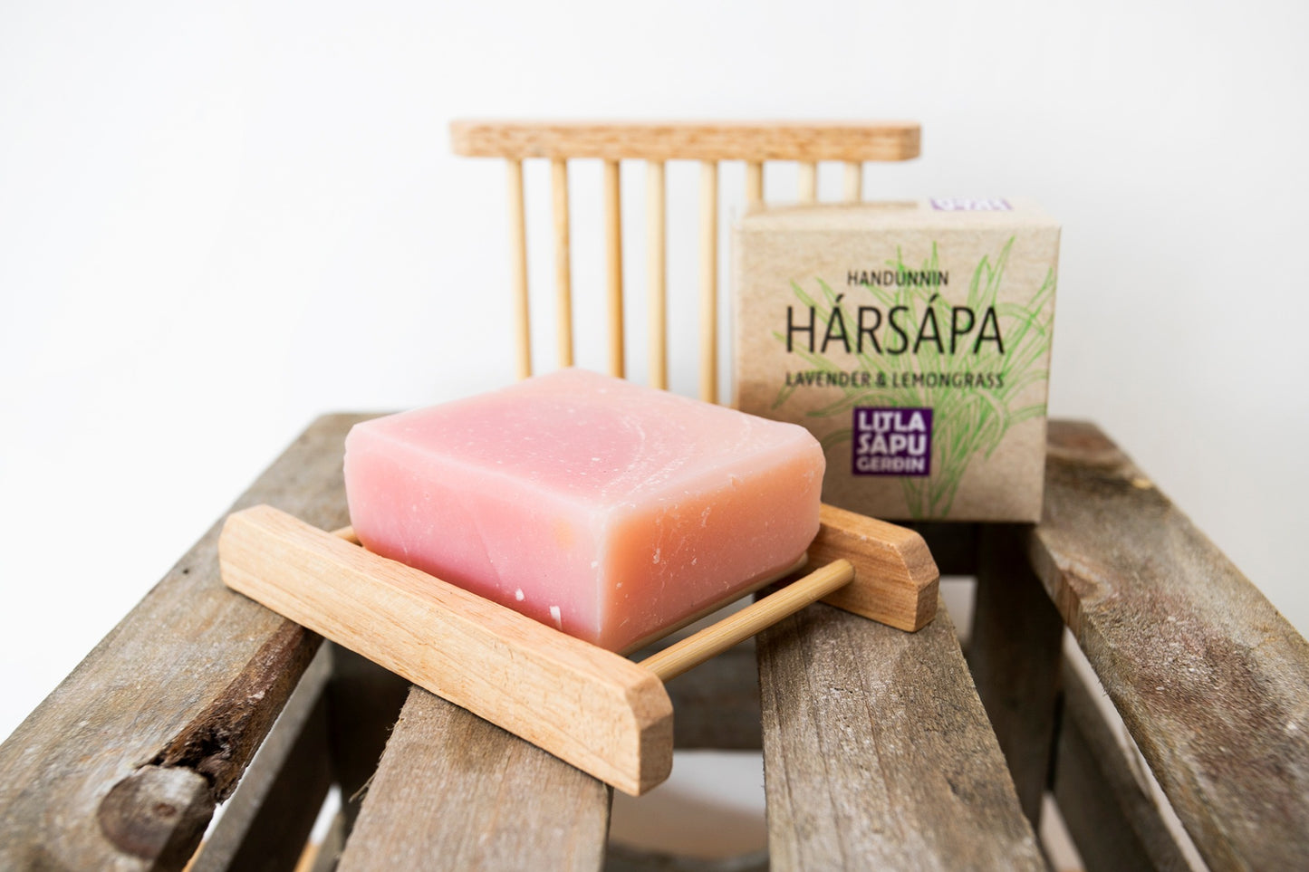 Handmade Hair Soap - Lavender & Lemongrass