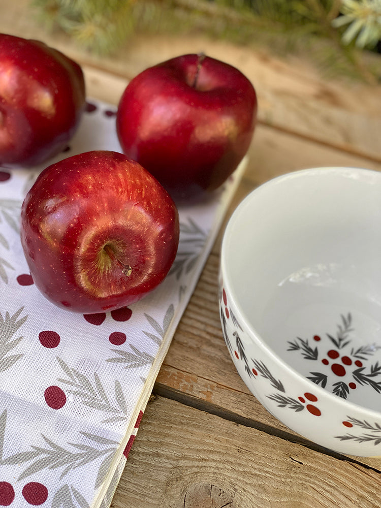 Birch Tray with Juniper Pattern
