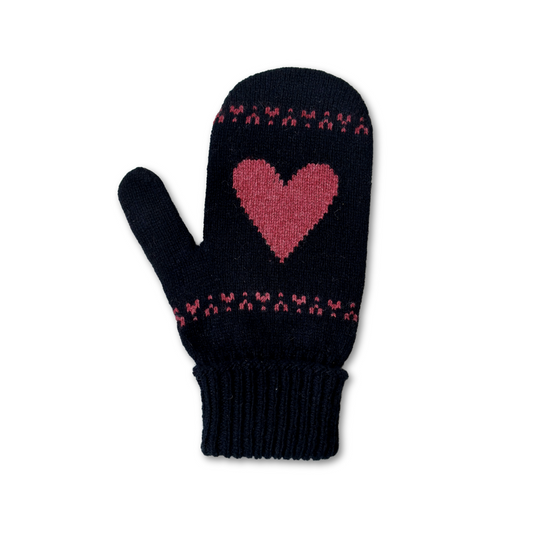 Warmhearted Wool Mittens