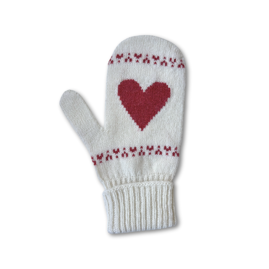 Warmhearted Wool Mittens