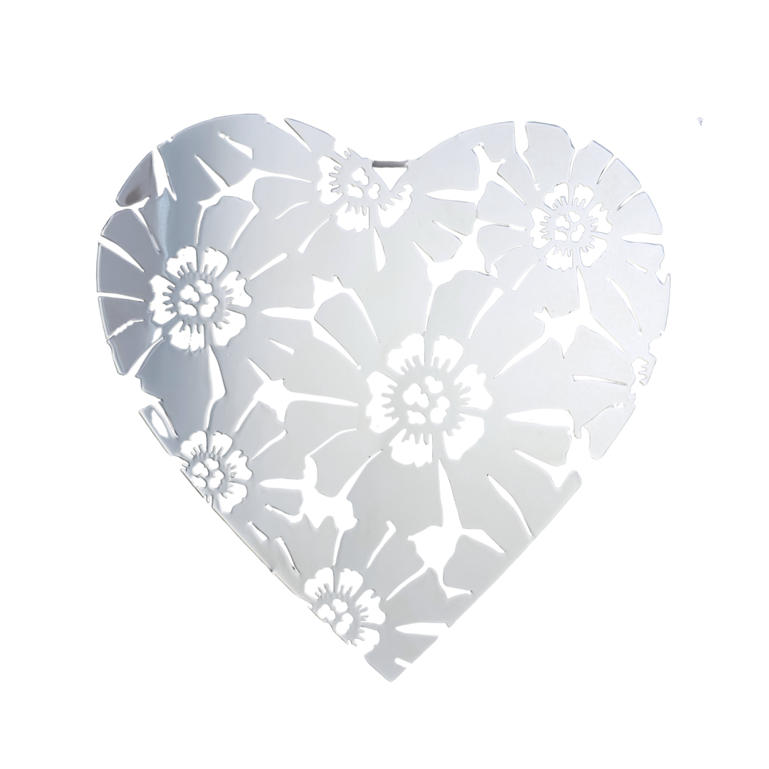 Wildflower Heart Ornament